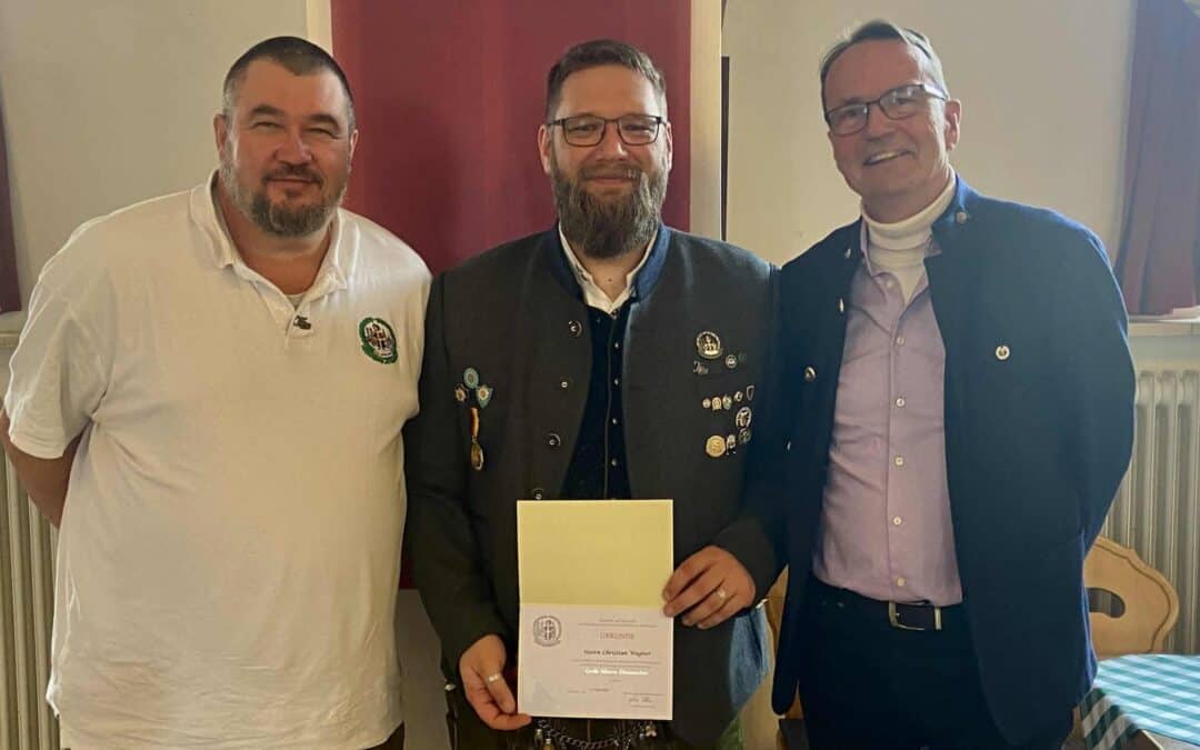 Auszeichnungen für die Trainer